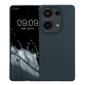 Husa Kwmobile pentru Xiaomi Redmi Note 13 Pro, Verde inchis, Silicon, KWM000020NZ002C - Img 2