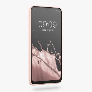 Husa Kwmobile pentru Xiaomi Redmi Note 9, Silicon, Roz, 52437.225 - Img 3