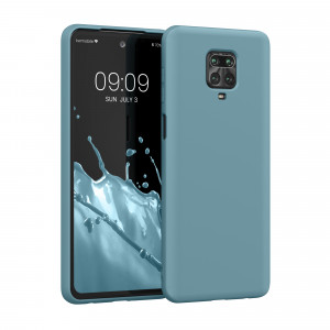Husa Kwmobile pentru Xiaomi Redmi Note 9S/Redmi Note 9 Pro/Redmi Note 9 Pro Max, Silicon, Verde, 56562.207 - Img 1