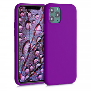 Husa pentru Apple iPhone 11 Pro, Silicon, Violet, 49781.82 - Img 1