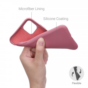Husa pentru Apple iPhone 11, Silicon, Roz, 50791.167 - Img 4