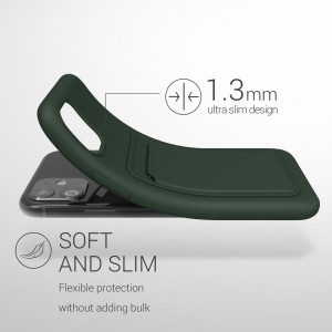 Husa pentru Apple iPhone 11, Silicon, Verde, 55114.80, kwmobile - Img 3