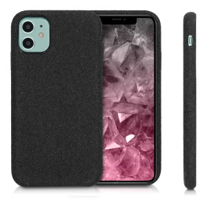 Husa pentru Apple iPhone 11, Textil, Negru, 49805.01 - Img 2