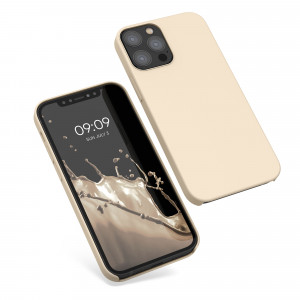 Husa pentru Apple iPhone 12 / iPhone 12 Pro, Silicon, Crem, 52641.154 - Img 2