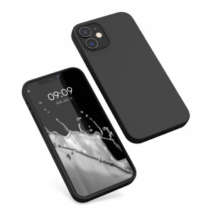 Husa pentru Apple iPhone 12 / iPhone 12 Pro, Silicon, Negru, 53938.47 - Img 2
