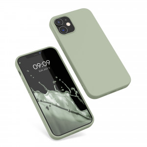 Husa pentru Apple iPhone 12 / iPhone 12 Pro, Silicon, Verde, 53938.172, kwmobile - Img 2