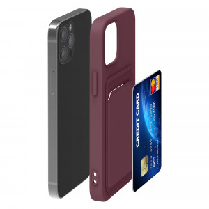 Husa pentru Apple iPhone 12 / iPhone 12 Pro, Silicon, Violet, 55112.190, kwmobile - Img 7