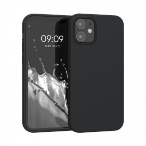 Husa pentru Apple iPhone 12 Mini, Silicon, Negru, 53042.47 - Img 1
