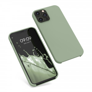 Husa pentru Apple iPhone 12 Pro Max, Silicon, Verde, 52644.172 - Img 2