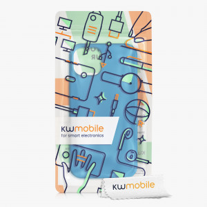 Husa pentru Apple iPhone 13, Silicon, Albastru, 55878.228, kwmobile - Img 8