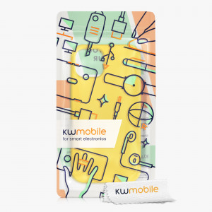 Husa pentru Apple iPhone 13, Silicon, Galben, 55878.165, kwmobile - Img 8