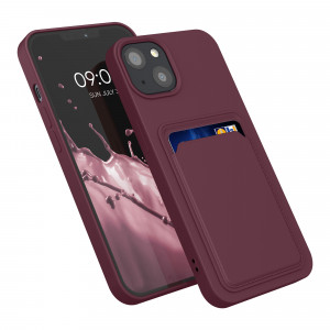 Husa pentru Apple iPhone 13, Silicon, Violet, 55955.190, kwmobile - Img 1