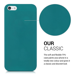 Husa pentru Apple iPhone 5 / iPhone 5s / iPhone SE, Silicon, Albastru, 33098.78 - Img 4