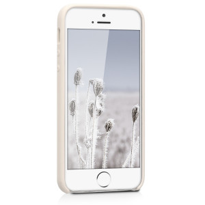 Husa pentru Apple iPhone 5 / iPhone 5s / iPhone SE, Silicon, Crem, 42766.16 - Img 3