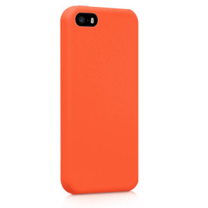Husa pentru Apple iPhone 5 / iPhone 5s / iPhone SE, Silicon, Portocaliu, 42766.29 - Img 8