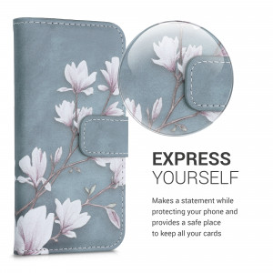 Husa pentru Apple iPhone 6 / iPhone 6s, Piele ecologica, Albastru, 24582.11 - Img 3