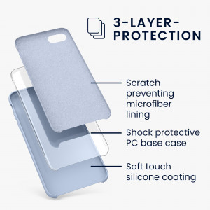 Husa pentru Apple iPhone 8 / iPhone 7 / iPhone SE 2, Silicon, Albastru, 40225.58 - Img 3