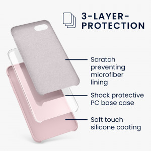 Husa pentru Apple iPhone 8 / iPhone 7 / iPhone SE 2, Silicon, Bej, 40225.156 - Img 3