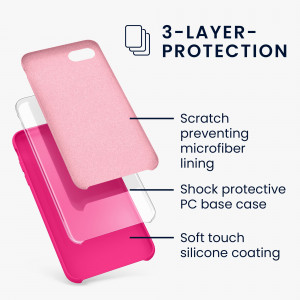 Husa pentru Apple iPhone 8 / iPhone 7 / iPhone SE 2, Silicon, Roz, 40225.08 - Img 3