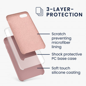 Husa pentru Apple iPhone 8 / iPhone 7 / iPhone SE 2, Silicon, Roz, 40225.193 - Img 3