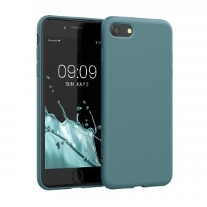 Husa pentru Apple iPhone 8 / iPhone 7 / iPhone SE 2, Silicon, Verde, 49979.207, kwmobile - Img 1
