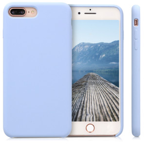 Husa pentru Apple iPhone 8 Plus / iPhone 7 Plus, Silicon, Albastru, 40842.58 - Img 2