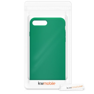 Husa pentru Apple iPhone 8 Plus / iPhone 7 Plus, Silicon, Verde, 40842.142 - Img 7