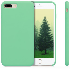 Husa pentru Apple iPhone 8 Plus / iPhone 7 Plus, Silicon, Verde, 40842.147 - Img 2