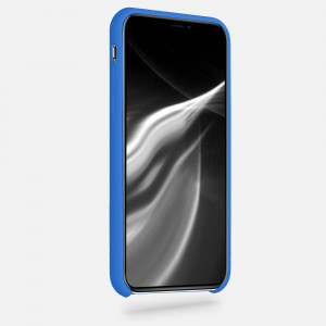 Husa pentru Apple iPhone X / iPhone XS, Silicon, Albastru, 42495.189 - Img 3