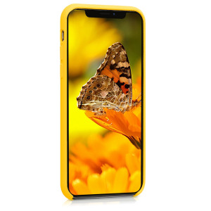 Husa pentru Apple iPhone X / iPhone XS, Silicon, Galben, 42495.165 - Img 3