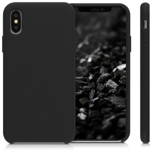 Husa pentru Apple iPhone X / iPhone XS, Silicon, Negru, 46313.01 - Img 2