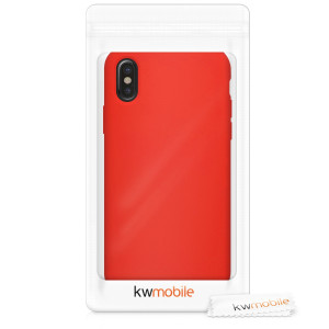 Husa pentru Apple iPhone X / iPhone XS, Silicon, Rosu, 42495.09 - Img 8