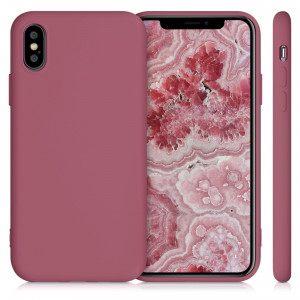 Husa pentru Apple iPhone X / iPhone XS, Silicon, Roz, 52975.167 - Img 2