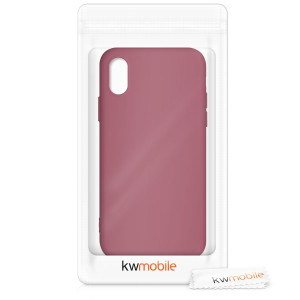 Husa pentru Apple iPhone X / iPhone XS, Silicon, Roz, 52975.167 - Img 7