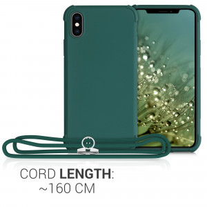 Husa pentru Apple iPhone X / iPhone XS, Silicon, Verde, 49915.80 - Img 4