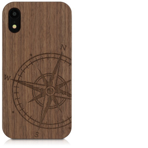 Husa pentru Apple iPhone XR, Lemn, Maro, 46748.01 - Img 8