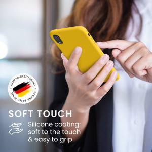 Husa pentru Apple iPhone XR, Silicon, Galben, 45910.143 - Img 5