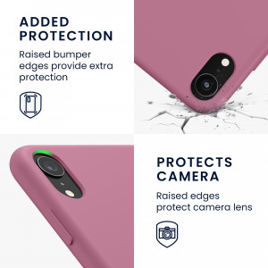 Husa pentru Apple iPhone XR, Silicon, Roz, 45910.167 - Img 4