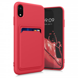 Husa pentru Apple iPhone XR, Silicon, Roz, 55116.09, kwmobile - Img 2