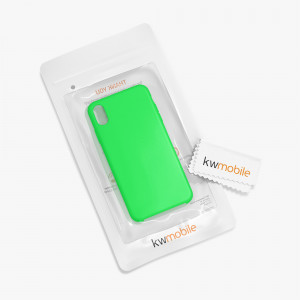 Husa pentru Apple iPhone XR, Silicon, Verde, 45910.44 - Img 8