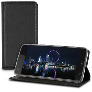 Husa pentru Blackview A7, Piele ecologica, Negru, 43715.01 - Img 2