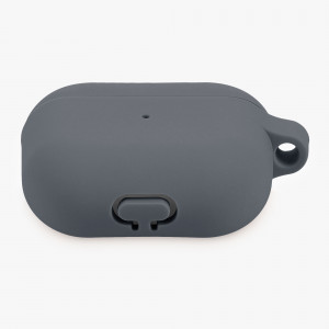 Husa pentru casti Apple AirPods 3, Kwmobile, Gri, Silicon, 56655.22 - Img 5