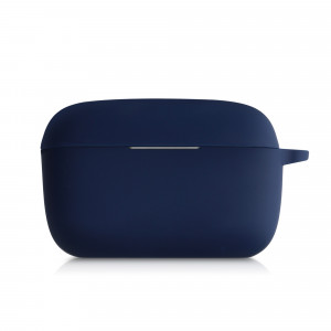 Husa pentru casti JBL Live 300TWS, Kwmobile, Albastru, Silicon, 53956.17 - Img 6