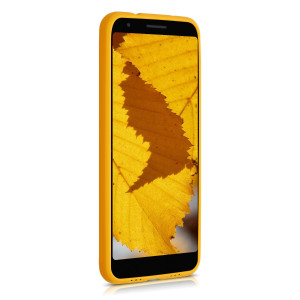 Husa pentru Google Pixel 3a, Silicon, Galben, 47590.143 - Img 3