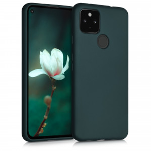 Husa pentru Google Pixel 4a 5G, Silicon, Verde, 53780.14 - Img 1
