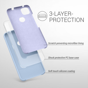 Husa pentru Google Pixel 4a, Silicon, Albastru, 52549.58 - Img 3