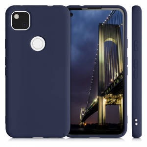 Husa pentru Google Pixel 4a, Silicon, Albastru, 52622.17 - Img 2