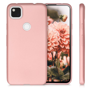 Husa pentru Google Pixel 4a, Silicon, Rose Gold, 52338.31 - Img 2