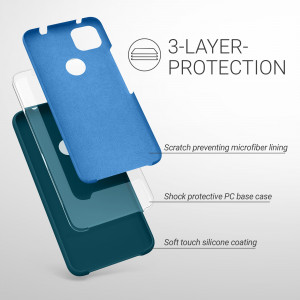 Husa pentru Google Pixel 4a, Silicon, Verde, 52549.57 - Img 3
