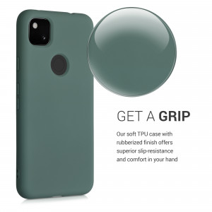 Husa pentru Google Pixel 4a, Silicon, Verde, 52622.166 - Img 5
